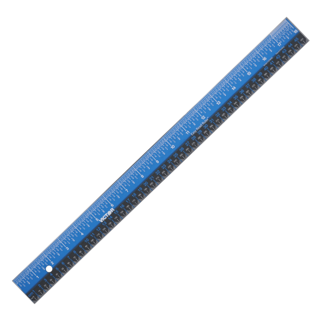 18-inch Stainless Steel Easy Read™ Ruler