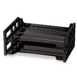 2-Pack Front Load Letter Tray