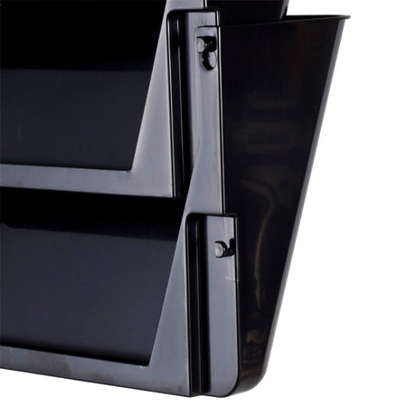 2-Pack Officemate® Letter Wall File - Black