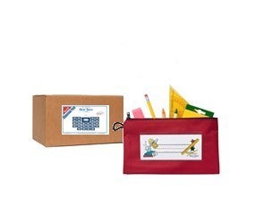 25-Pack Zippered Pencil Pouch