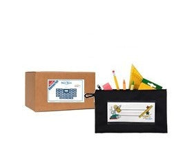 25-Pack Zippered Pencil Pouch