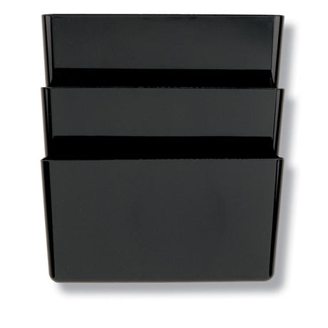 3-Pack Officemate® Letter Wall File - Black