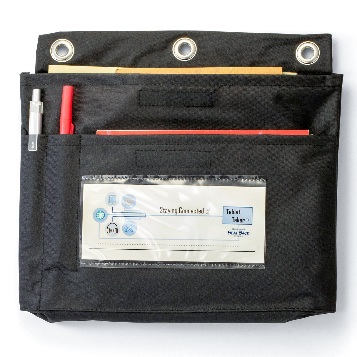 Classroom Pack of Tablet Takers – Hanging Tech Storage Pouches for Tablets and Accessories | Seat Sack®