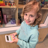 VICTOR® Sum Buddy Desktop Calculator – Large Buttons, 12-Digit Display, Pastel Colors