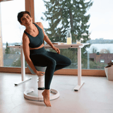 Aeris Swopper Ergonomic Office Stool with Glides