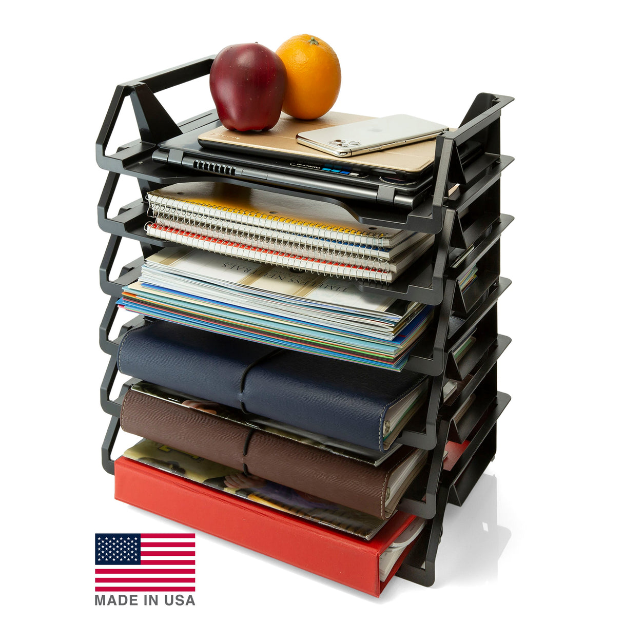 6-Pack Achieva® Side Load Letter Tray