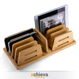 Officemate® Bamboo Small Adjustable File Sorter