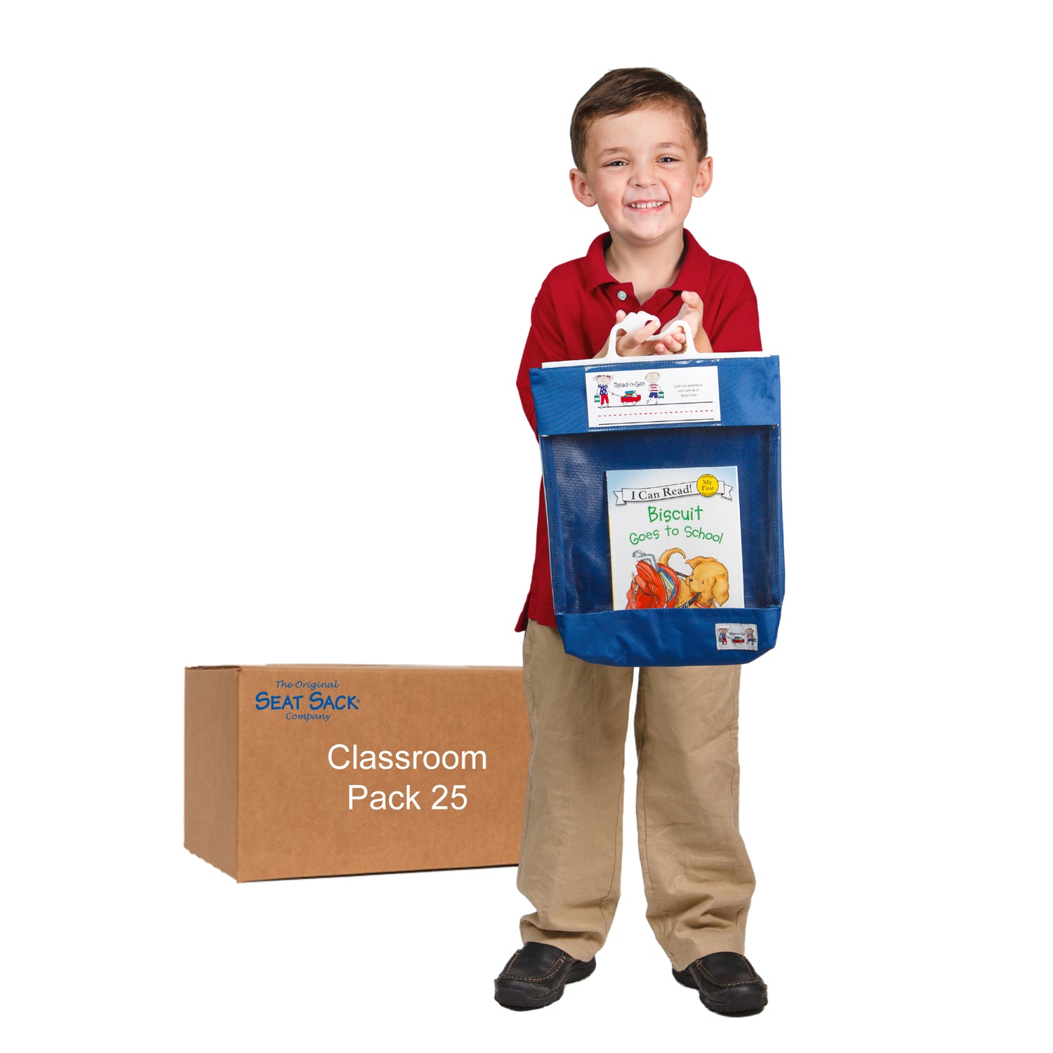 Read-N-Go Classroom Pack – Bulk Reusable Classroom Book Bags | Seat Sack®