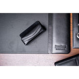 Dacasso Classic Black Leather Business Card Holder