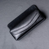 Dacasso Classic Black Leather Business Card Holder