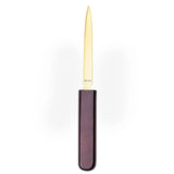 Dacasso Walnut & Black Leather 7-Piece Desk Set