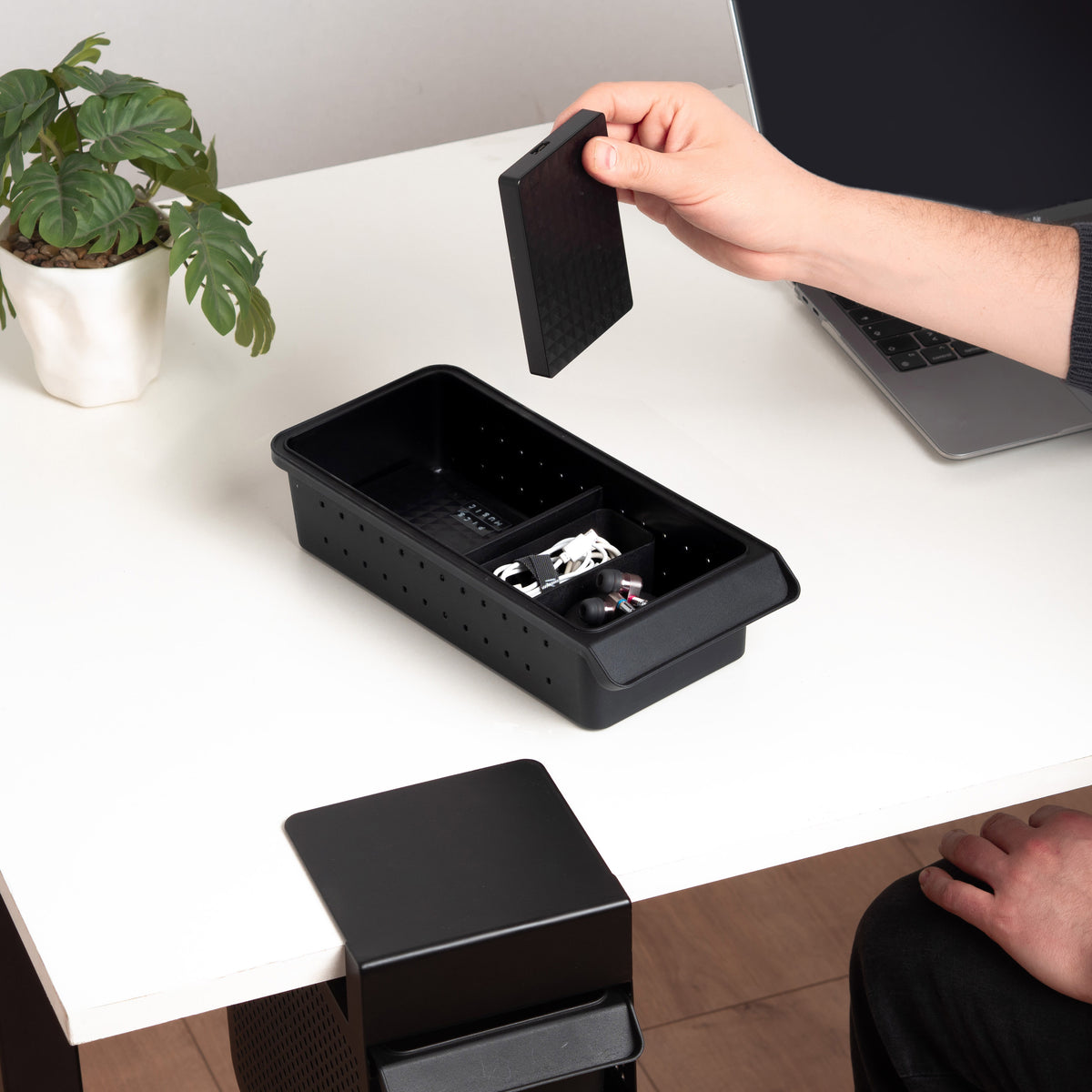 Practiko Otis Hanger 3.0 Under-Desk Organizer