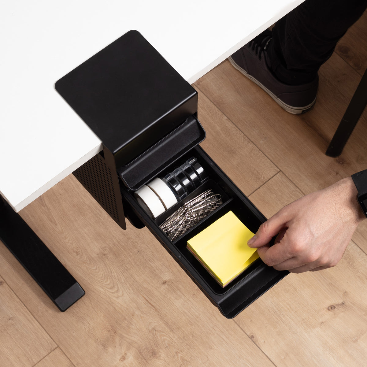 Practiko Otis Hanger 3.0 Under-Desk Organizer
