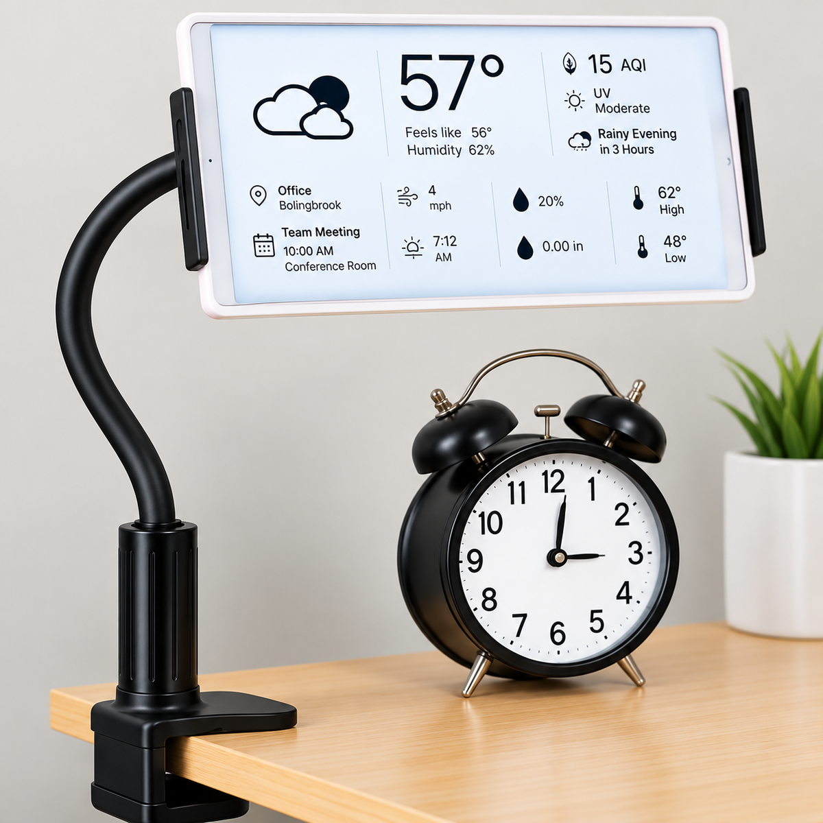 Gooseneck Desk Clamp
