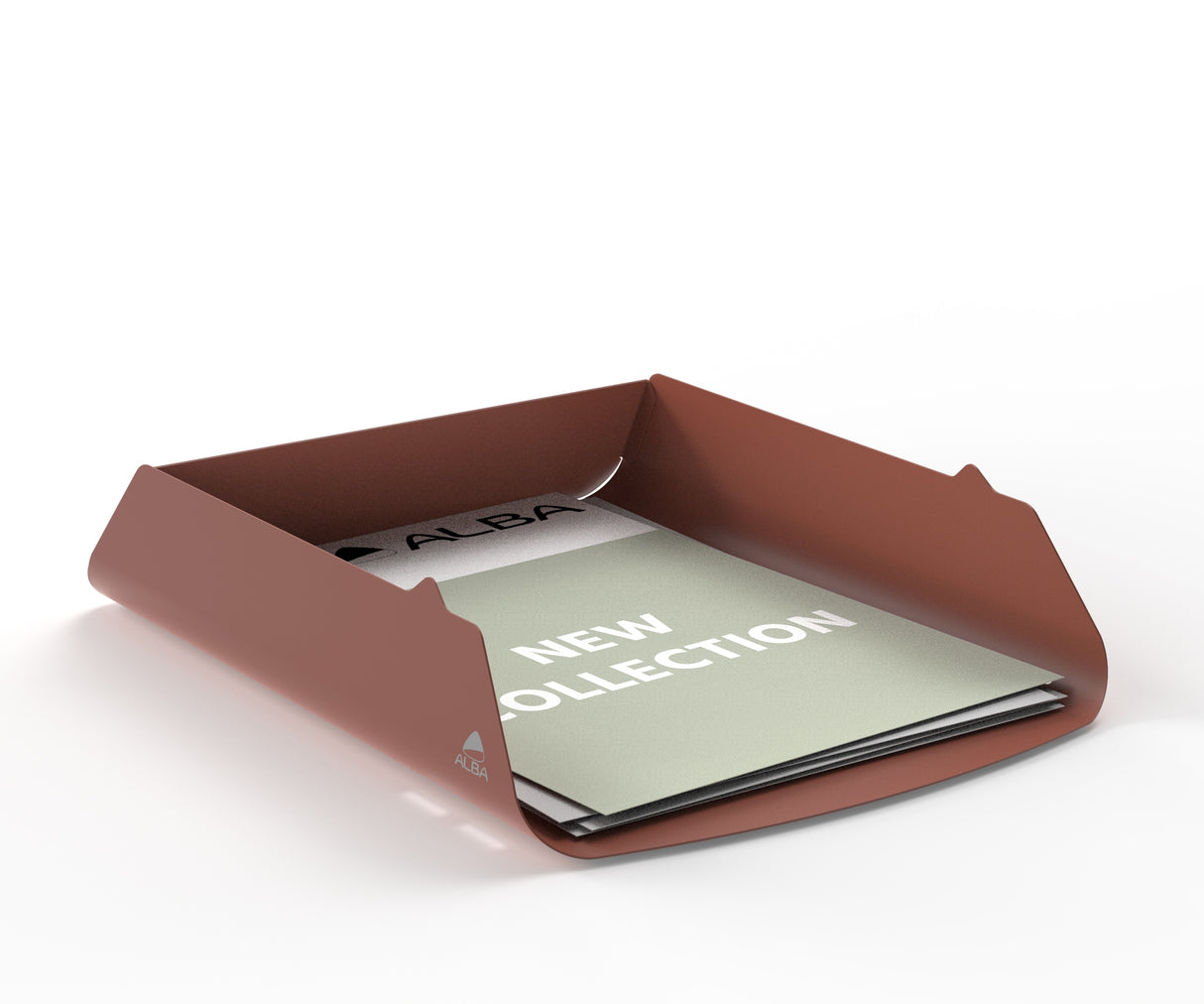 Alba O'desk Metal Letter Tray – Stackable