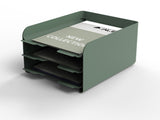 Alba O'desk Metal Storage Module – 3 Pull-Out Drawers