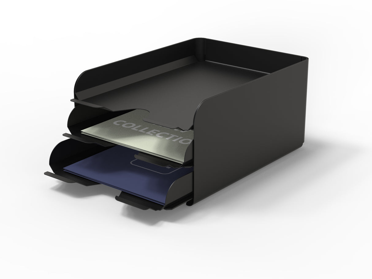 Alba O'desk Metal Storage Module – 3 Pull-Out Drawers