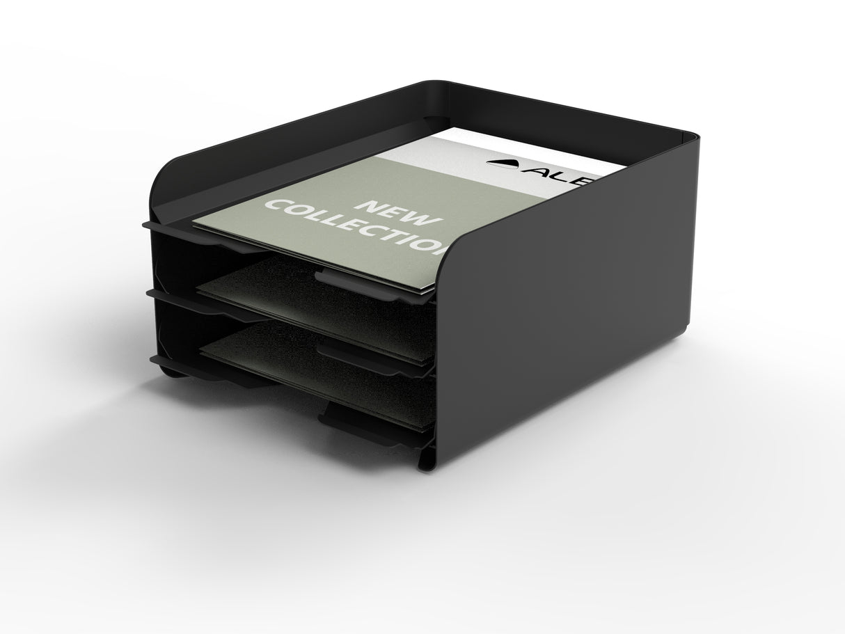 Alba O'desk Metal Storage Module – 3 Pull-Out Drawers