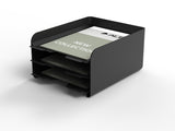 Alba O'desk Metal Storage Module – 3 Pull-Out Drawers