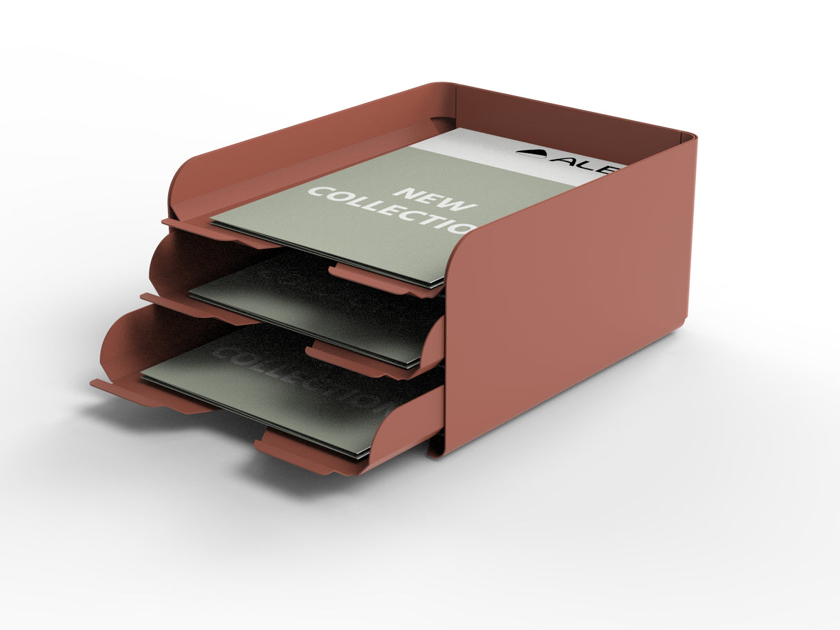 Alba O'desk Metal Storage Module – 3 Pull-Out Drawers