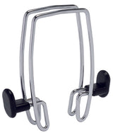 Alba Double-Sided Partition Coat Hook – Chrome Wire Office Panel Hook