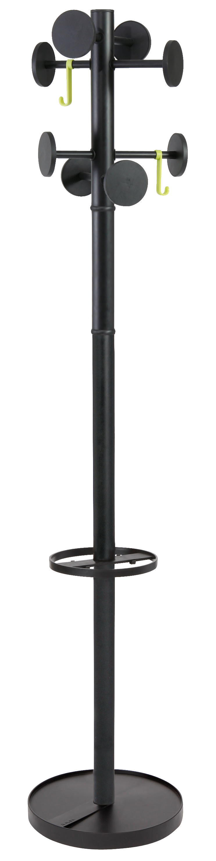 Alba Stan Freestanding Coat Stand with 8 Pegs