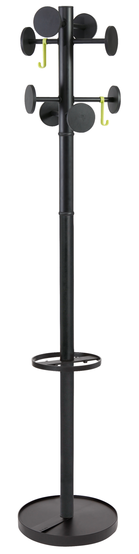 Alba Stan Freestanding Coat Stand with 8 Pegs