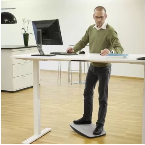 Steppie Balance Board for Standing Desk – Non-Slip, 440 lb Capacity (ST570)