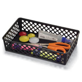 Achieva® Supply Basket - 2-Pack, Large, Black