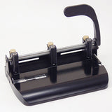 Adjustable 3-Hole Punch with Lever Handle