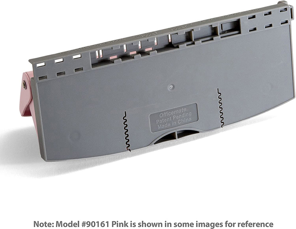 Adjustable 6-Hole Punch for Planners and Binders, pink