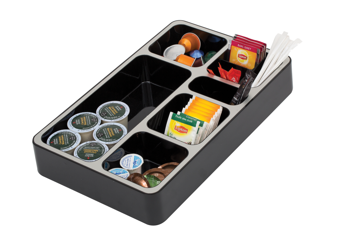 Alba Rendez-Vous Capsule Dispenser – 4-Compartment Coffee Pod Organizer