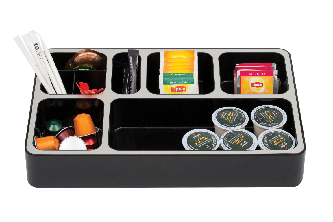 Alba Rendez-Vous Capsule Dispenser – 4-Compartment Coffee Pod Organizer