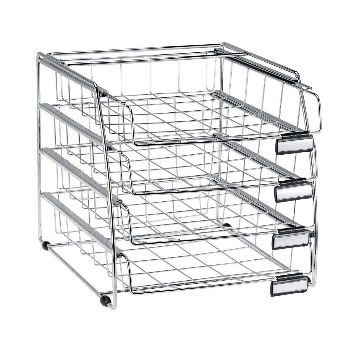 Alba 4 Drawer Metal Letter Tray Organizer