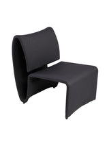 Alba Reception Lounge Chair – Modern Black Mesh Guest Chair with Steel Frame