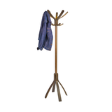 Alba Café Freestanding Coat Stand with 10 Pegs