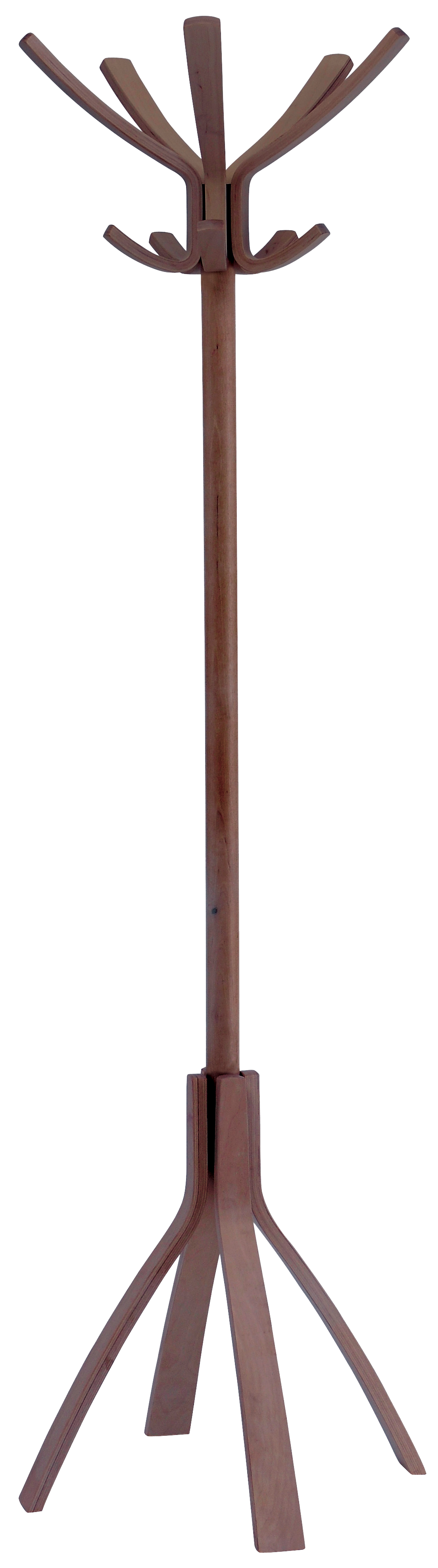 Alba Café Freestanding Coat Stand with 10 Pegs