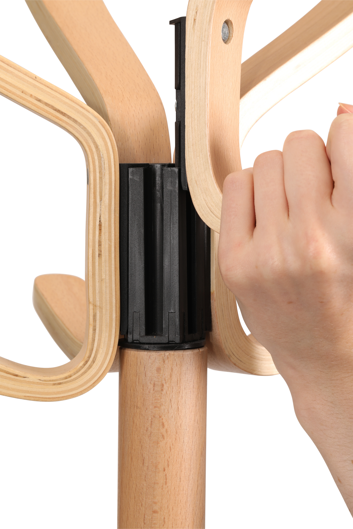 Alba Café Freestanding Coat Stand with 10 Pegs