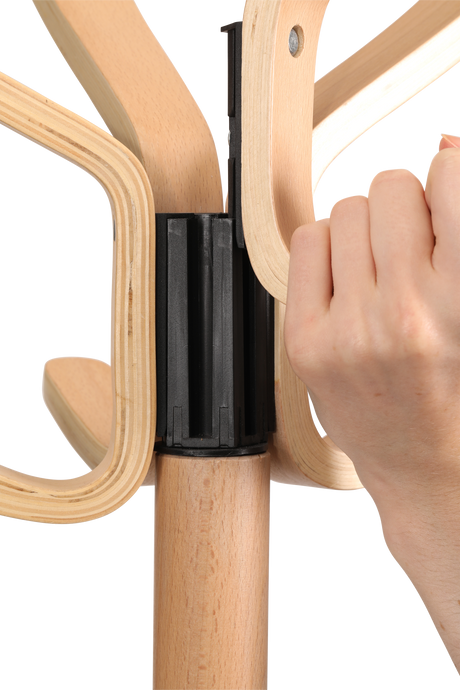 Alba Café Freestanding Coat Stand with 10 Pegs