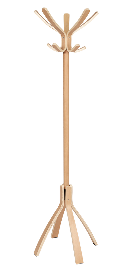 Alba Café Freestanding Coat Stand with 10 Pegs