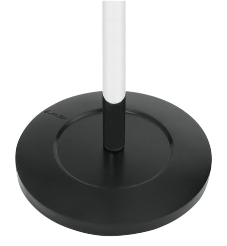 Alba Chrome Freestanding Coat Stand with 12 Pegs