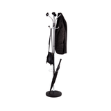 Alba Chrome Freestanding Coat Stand with 12 Pegs