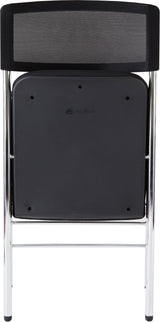 Alba Ergonomic Folding Chair – Mesh Back Office Chair with Steel Frame