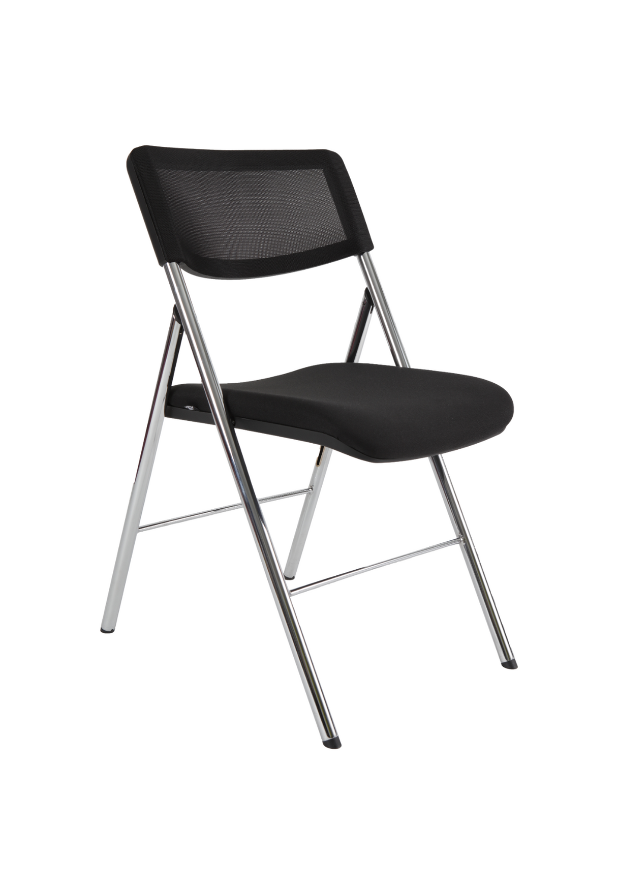Alba Ergonomic Folding Chair – Mesh Back Office Chair with Steel Frame