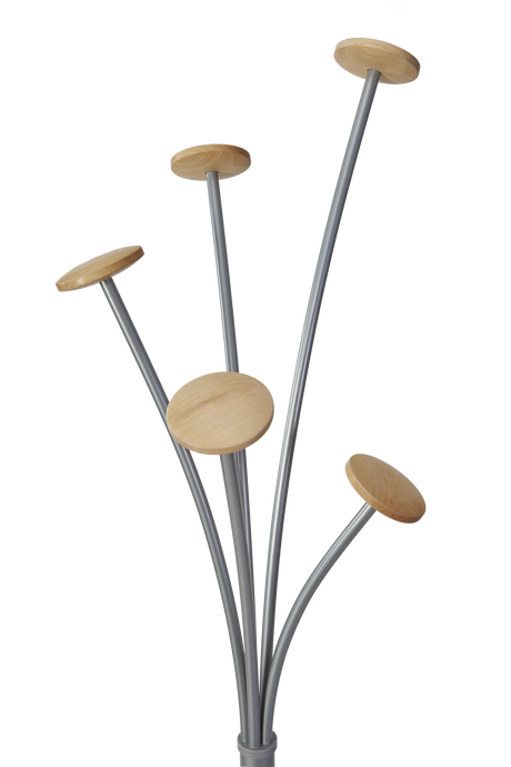 Alba Festival Freestanding Coat Stand with 5 Pegs