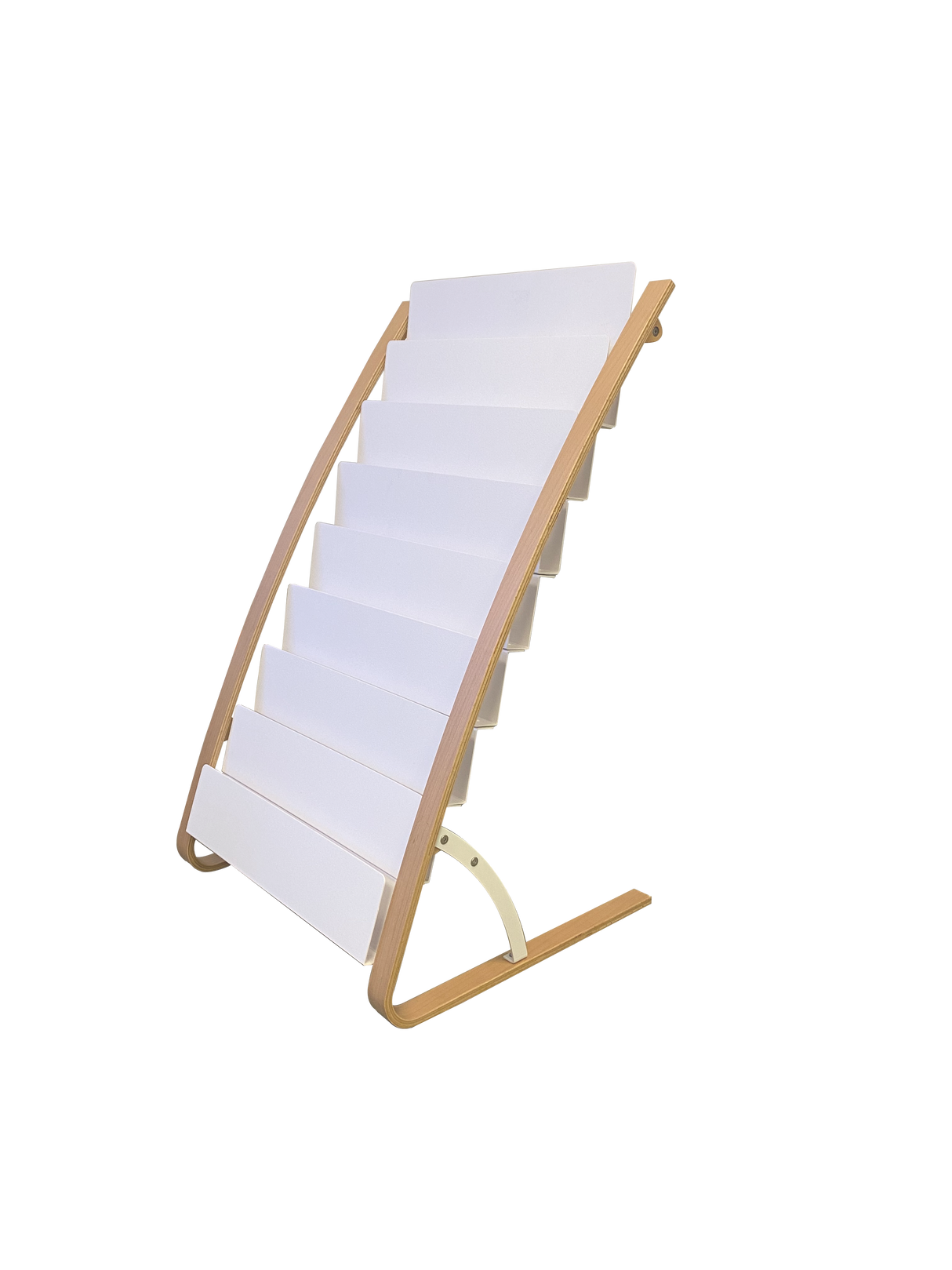 Alba Floor Standing Literature Display with 16 Compartments