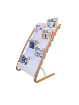 Alba Floor Standing Literature Display with 16 Compartments