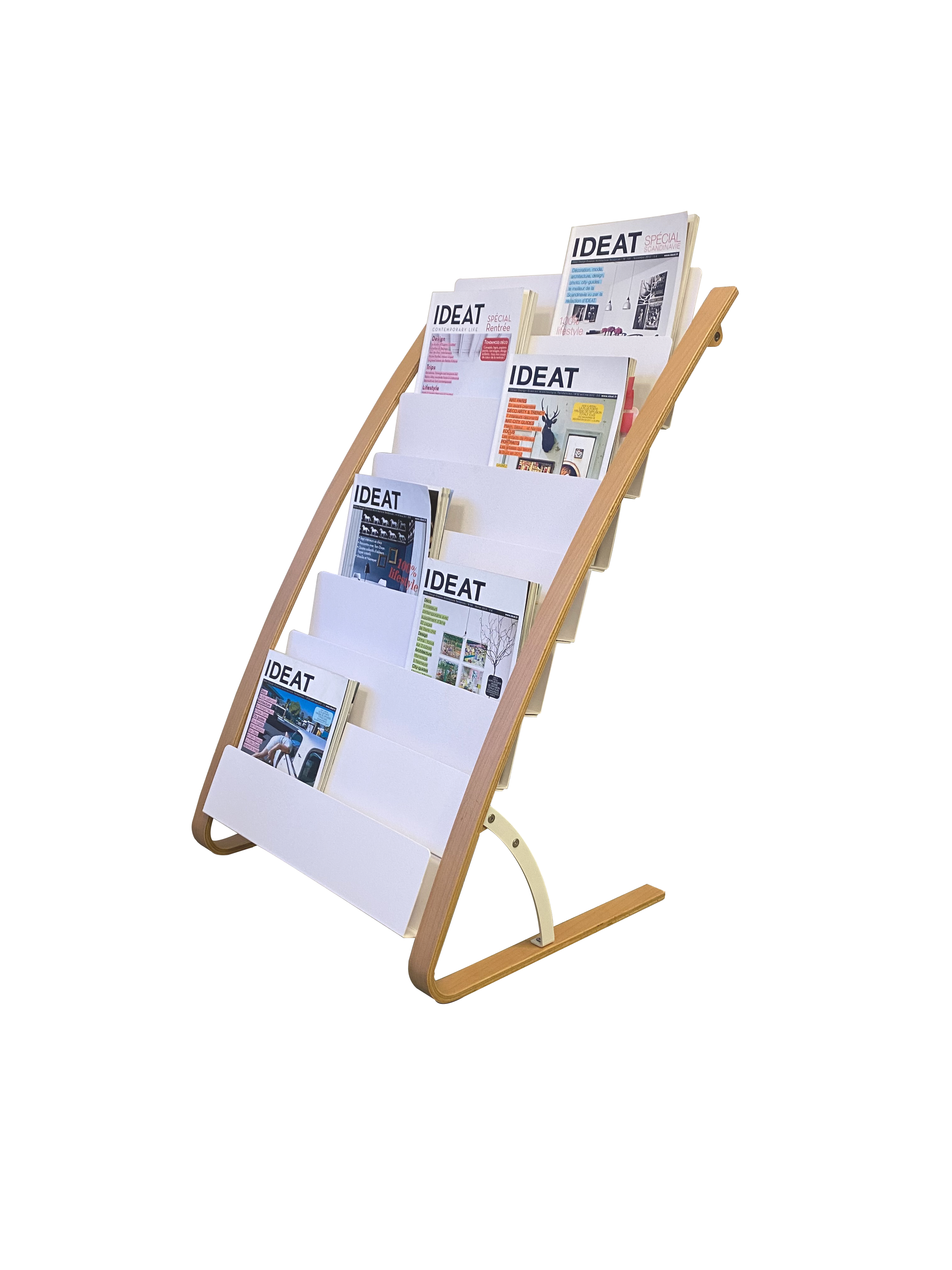Alba Floor Standing Literature Display with 16 Compartments