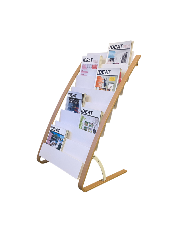 Alba Floor Standing Literature Display with 16 Compartments