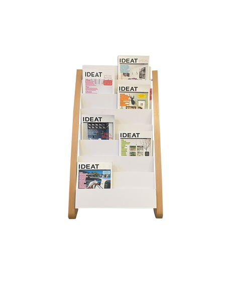 Alba Floor Standing Literature Display with 16 Compartments